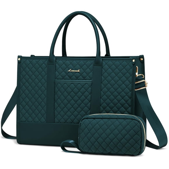 Bolsa para portátil LOVEVOOK, bolsa de trabajo impermeable de 17 pulgadas para mujer