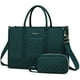 thumbnail image 1 of Bolsa para portátil LOVEVOOK, bolsa de trabajo impermeable de 15.6 pulgadas, verde, para mujer, 1 of 9