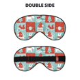 thumbnail image 2 of Salouo Warm Christmas Memories Pattern Sleep Mask,Sleep Eye Mask & Blindfold Eye Sleep Shade Cover with Elastic Strap Soft Eye Cover Eyeshade for Night Sleeping Travel & Nap, 2 of 7