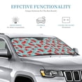 thumbnail image 2 of Bingfone Watermelon Car Windshield Sunshade,Sun Foldable Sun Shield Sun Visor for Car - Small, 2 of 8