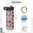 thumbnail image 4 of Pofeuu Tomato Print 18oz Sports Insulated Kettle, Sports Bottle Water Bottles For Men Women For Gym Hiking Camping Running Mountain Bike Outdoor Sports, 4 of 8