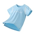 thumbnail image 4 of Kids Rash Guard Toddler UPF 50+ Quick Dry Short Sleeve UV Protection Rashguard Surf Water Shirts for Kids, 4 of 10
