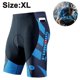 thumbnail image 1 of Pantalones cortos de ciclismo para hombre, acolchados en 3D, con mallas para montar en bicicleta, medio pantalón de secado rápido, 1 of 5