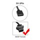 thumbnail image 4 of 4Pcs RGB Extension Cable 5V 3-Pin to SM 3Pin Female ARGB Connector Addressable Adapter Cable for RGB Fan,PC LED Strip, 4 of 5