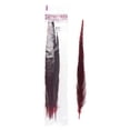 thumbnail image 2 of Zucker Feather Products Pheasant Tails Assorted Dyed -14-18" - 10 pcs - Red, 2 of 2