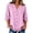 Pink, variant on Aboser Oversized Kimono Tops for Women Lightweight Cotton Linen Shirts Casual Side Tie Blouses Loose V Neck Kimonos Breathable Soft Blouse Black L