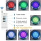thumbnail image 5 of Foco LED sumergible para piscina, lámpara de piscina multicolor RGB de 18 W, foco de piscina impermeable IP68 con control remoto, iluminación para un, 5 of 5