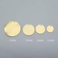 thumbnail image 3 of GKNET Raw Brass Round Blank Stamping Metal Dog Tag Charms Pendant Delicate Jewelry Making-40mm-5pcs, 3 of 9