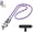 Rainbow Pink, variant on Greatunes 240W USB-C Charging Cable Bracelet, 3-in-1 Wearable Fast Charger Lanyard, Anti-Tangle Nylon Braided Phone Strap for iPhone 15/16, Android, Laptop