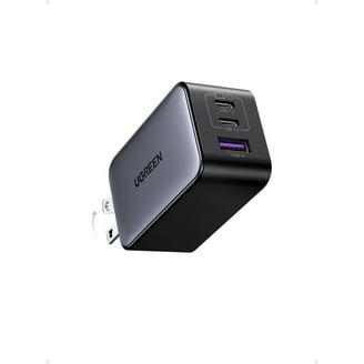 Anker 100W GaN II USB C Charger - 3 Port Compact Wall Charger For Laptops, Phones & Tablets