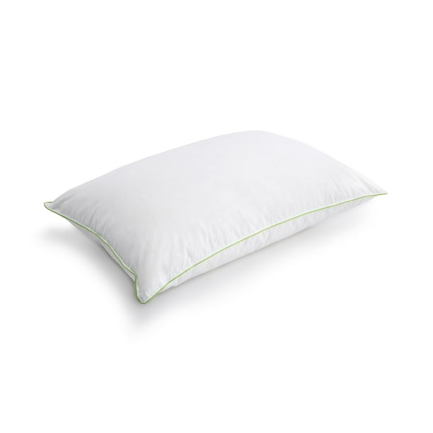 Lester Top Feather Almohada de Plumon y Pluma de Ganso Pato Cerficada Buen Trato Animal Hecha en Mexico Tamano Estandar Queen Tecnologia