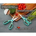 thumbnail image 5 of WELLSTAR Kitchen Scissors 2-Piece Set Stainless Steel Heavy Duty Food Shears, 5 of 9
