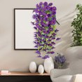 thumbnail image 5 of Elainilye 6Pcs Artificial Vines, Morning Glory Hanging Plants, Plastic Climbing Vines with Hooks, for Patio Decor, Wedding Arch Greenery, Balcony Gardens, Indoor Vertical, Porch Decor, 5 of 5