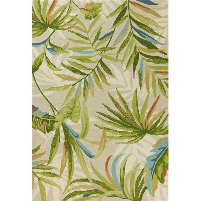 HomeRoots 352783 5 x 7 ft. 6 in. UV-Treated Polypropylene Sand Area Rug