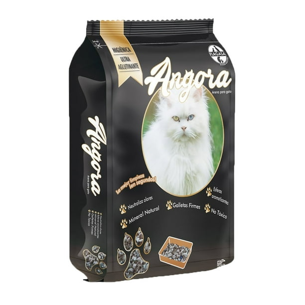 Arena Para Gato Angora Super Premium Olor Lavanda 5kg