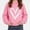 Pink, variant on WAVSUF Kids Girls Hoodie, Hooded Graphic Detail Long Sleeve Fall Warm Trendy Sweatshirts Blue 7-8