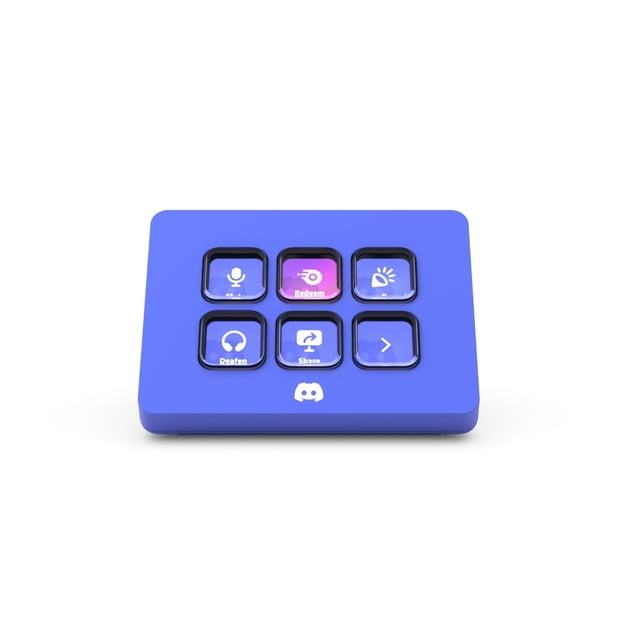 Teclado el gato stream deck edición discord 6 teclas mini lcd personalisables 10gai9931