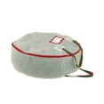 thumbnail image 4 of Household Essentials 24" Holiday Wreath Storage Bag, Red and Green, 4 of 5