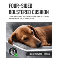 thumbnail image 4 of Cama ortopédica para mascotas pequeñas OhGeni Dog Couch, 22 pulgadas, gris, 4 of 7