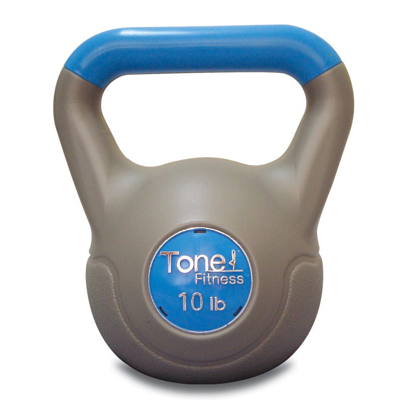 Tone Fitness 30 Lbs. Kettlebell Set, Includes 5-15 Lbs. - image 3 of 5