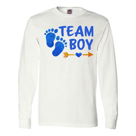 Inktastic Team Boy Long Sleeve T-Shirt