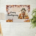 thumbnail image 2 of Happy Thanksgiving Golden Retriever Welcome Thankful Fall Autumn Pumpkin Horizontal Matte Canvas Poster Goldens Dog Lover Gifts Idea Wall Art Home Decor - 02021, 2 of 5