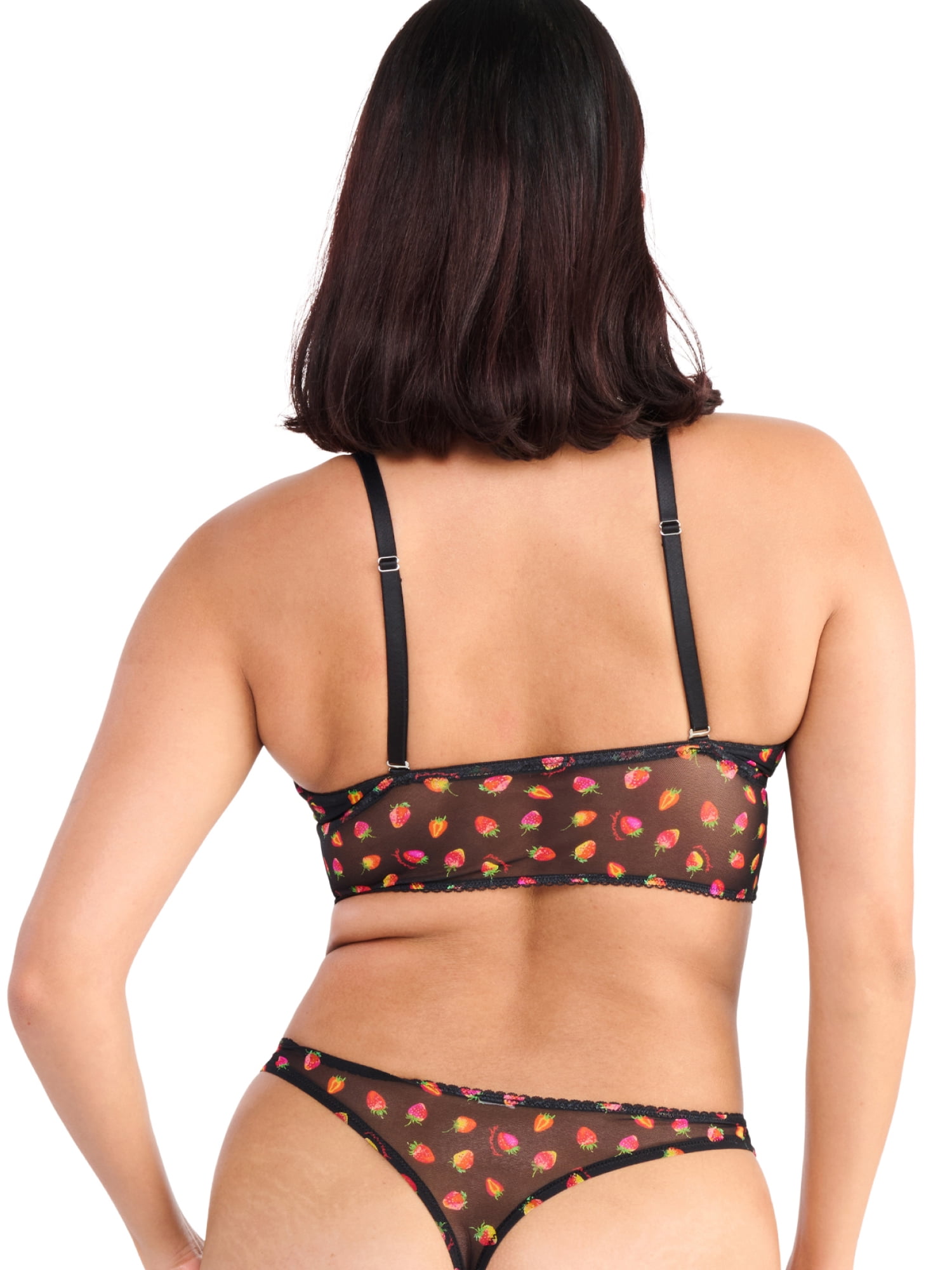 Parade Mesh Longline Bralette Set, Sizes XS to 3XL