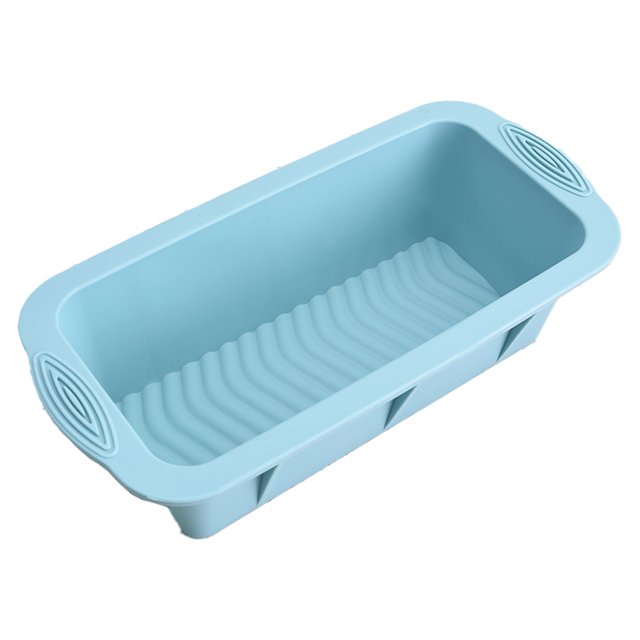 Molde de silicona para pan Adecuado para hornear pan - Molde de silicona rectangular antiadherente para hornear adecuado para hamburguesas, pasteles