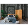 thumbnail image 2 of KT Merz BKLYN Bank Entrance Black Wall Mural, 2 of 4