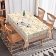 thumbnail image 5 of Vintage Floral Bird Rectangle Tablecloth,60x84 Inch,Waterproof Stain Resistant Table Cover For Dining Room Kitchen Decor, 5 of 7