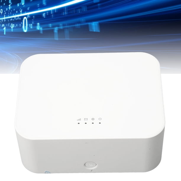 Enrutador WiFi Móvil, Puerto LAN WAN De 100-240 V, Puertos De Antena Dual, Enrutador WiFi 4G LTE Con Ranura Para Tarjeta Nano SIM Para Oficina Para Europa Asia África