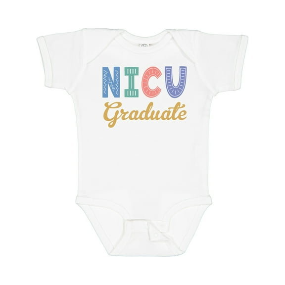 Inktastic Nicu Graduate Baby Clothes Boys or Girls Baby Bodysuit