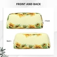 thumbnail image 2 of Rocae Sunflowers On A Yellow Background for Multifunctional Pen Organizer with Zipper Closure, Ideal for Tools, Gadgets, Cosmetics, Stationary,Travel Accessary, 2 of 5