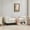 Ivory +Black, variant on Upholstered End of Bed Bench with Arms & 2 Bolsters, Modern Boucle Daybed with Nature Wood Frame, Comfortable Footrest Stool Ottoman for Bedroom, Living Room, Entryway, Ivory