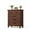 Brown /4 Drawers, variant on Garvee Chest of Drawers with 4 Drawers, 29.1 x 15.7 x 34.8", Gray