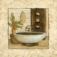 thumbnail image 2 of Olson, Charlene 12x12 Gold Ornate Wood Framed with Double Matting Museum Art Print Titled - Feng Shui Bath II, 2 of 4