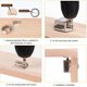 thumbnail image 4 of RV Cabinet Push Button Lock, Zinc Alloy Mini Push Button Lock for Other Furniture, 4 of 4