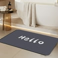 thumbnail image 4 of Super Absorbent Non Slip Floor Mat with Rubber Backing for Bath Kitchen Laundry Pet Area 19x26in Machine Washable Soft Long Lasting Quickly Drying Versatile Indoor Use, 4 of 6