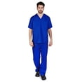 thumbnail image 1 of M&M SCRUBS Men's Scrub Set Medical Scrub Top and Pants, 1 of 1