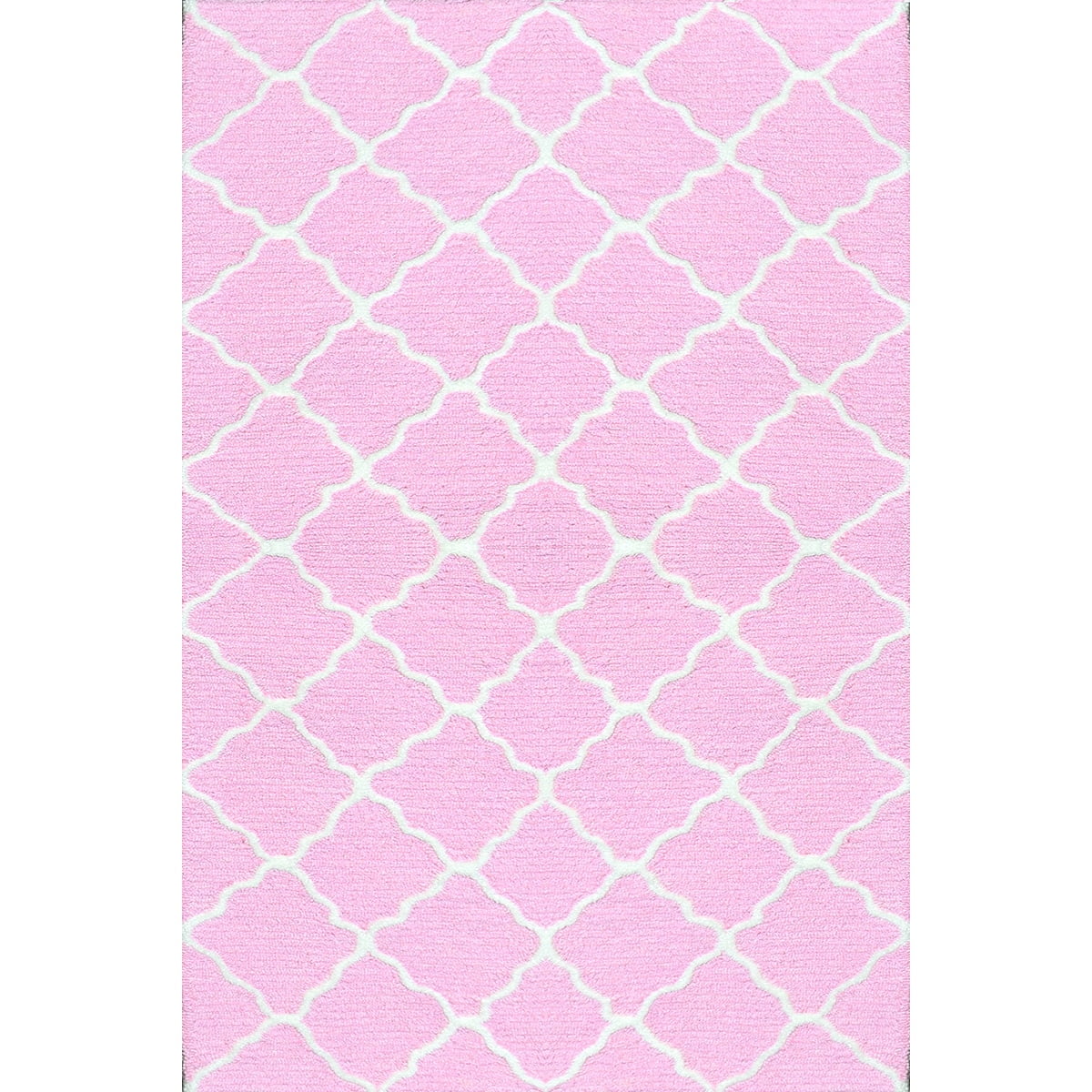 The Rug Market Lattice Pink Area Size 2 8 X 4 Com