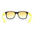 thumbnail image 2 of Classic Iconic 2 Tone Horn Rim Sunglasses Black Yellow, 2 of 4