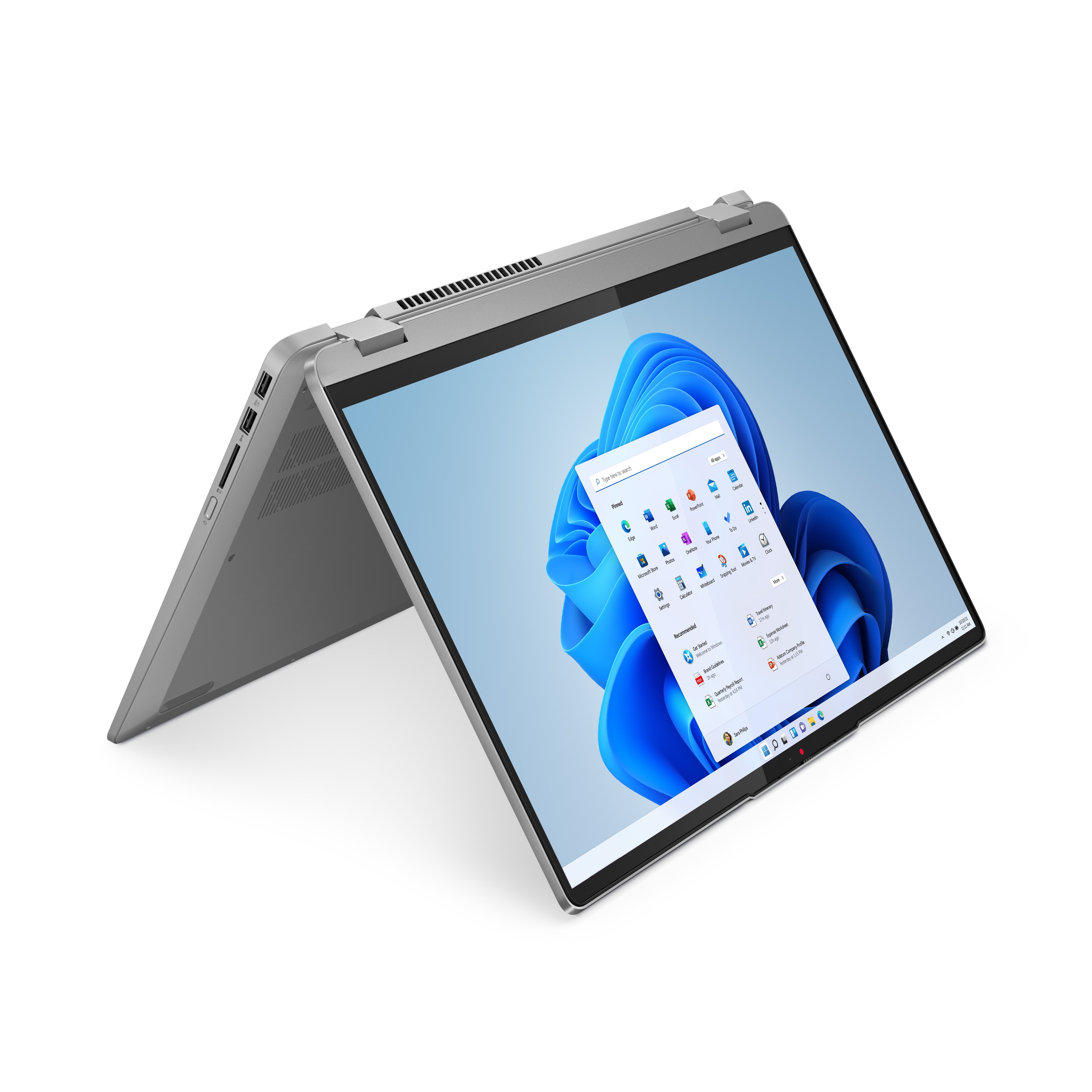 Lenovo Ideapad Flex 5 16 inch WUXGA Touch 2-in-1 Windows Laptop AMD Ryzen 7-7730U 16GB RAM 512 SSD Arctic Grey