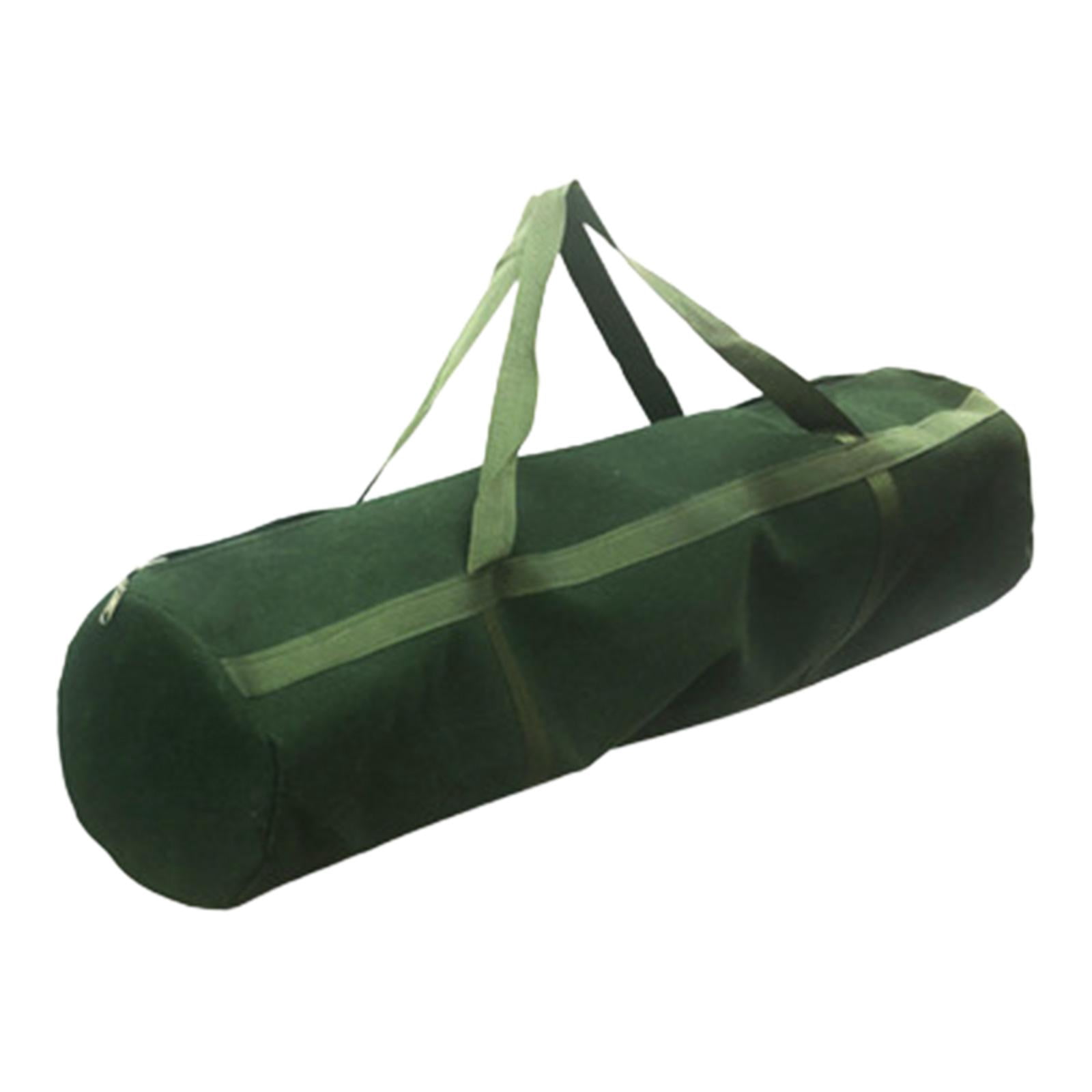 figatia Canvas Tool Bag Tool Organizer Bag Wide Mouth Pouch Carrying Case Thick Heavy Duty Tools Case Tool Tote for Worker Woodworker 120x28cm
