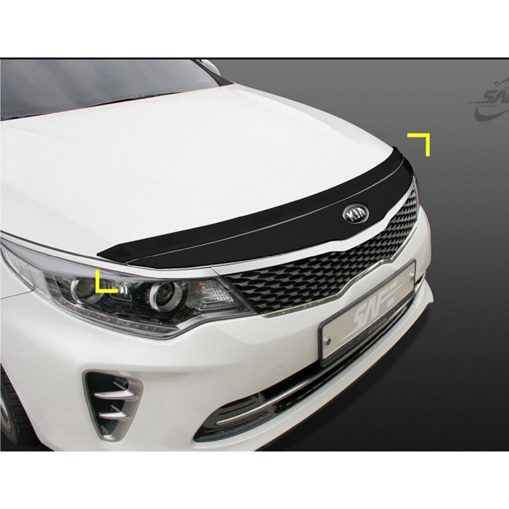 Smoke Hood Guard Bug Shield Molding Deflector for KIA 20162020