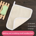 thumbnail image 4 of 2 PCS 2-in-1 Exfoliating Nylon Bath Cloth & Shower Scrubber, Dual-Sided Wash Towel for Body & Face, Perfect for Spa-Like Skin Care, 4 of 10