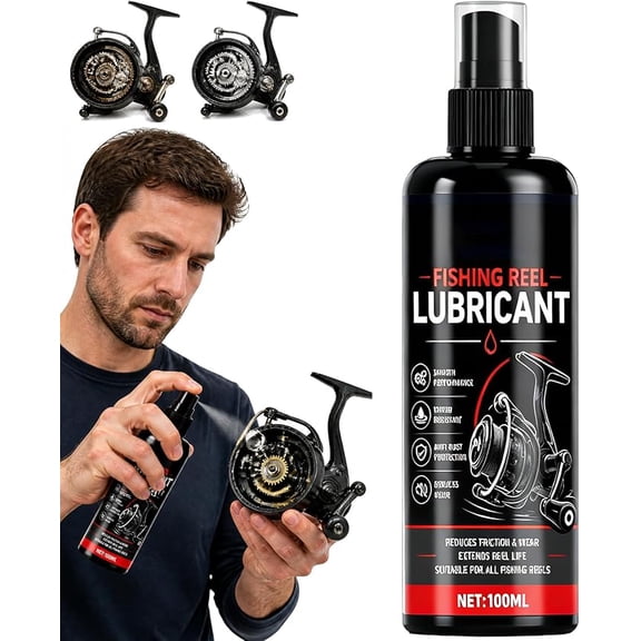 Fishing Reel Lubricant - Reel Maintenance Cleaner, Fishing Reels Cleaner and Lubricant(1PC)