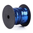 thumbnail image 2 of 100 Yards Sequins String, 6mm Shiny Spangle Trim Sewing Strings Colorful Flat Round Paillette Spool Line DIY Handwork Sewing Craft Accessory For Clothing Decoration, 2 of 8