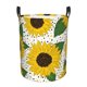 thumbnail image 1 of Fotbe Sunflowers Cesto de Ropa con Asas, Cesto Impermeable de Gran Capacidad, Bolsa de Lavado para Dormitorio, Cesto de Ropa con Ruedas y Asas-Small, 1 of 6