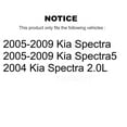 thumbnail image 2 of TOR Front Right (Passenger Side) Suspension Stabilizer Bar Link Kit TOR-K80513 for Car Kia Spectra Spectra5, 2 of 2