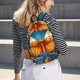 thumbnail image 5 of Fotbe Spring Butterfly Flowers Mochila de Lona con Estampado, Mochila Duradera, Mochila Versátil de Alta Calidad, Mochila Compacta Vintage-Small, 5 of 5